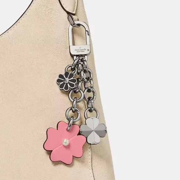 Kate spade Flower Dangle Bag Charm (Pink Grapefruit Soda) - Picture 5 of 5